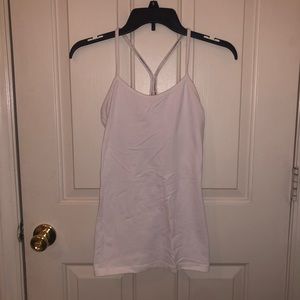 LULULEMON white tank top